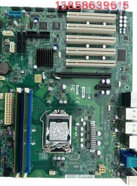 现货  超微 SUPERO C7H61 REV;1.02 工业设备电脑主板5个PCI 双网