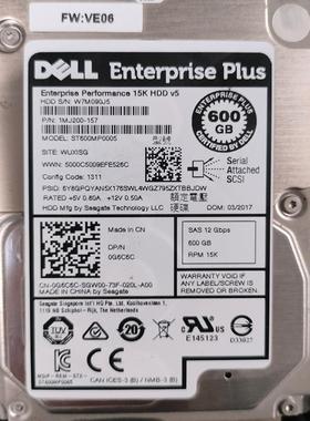 DELL SC200 SC220 SC4020 SC5020 存储硬盘 0G6C6C 600G 15K SAS