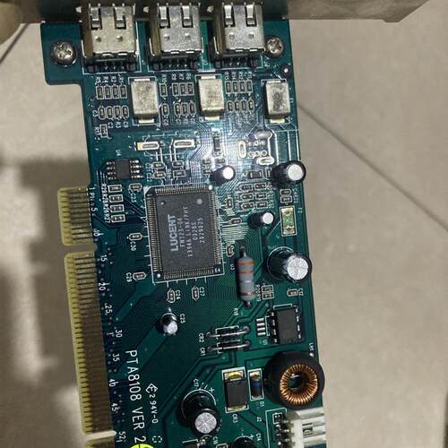 pta8108 rev2 lucent fw323-04 1394采集卡pci1394a