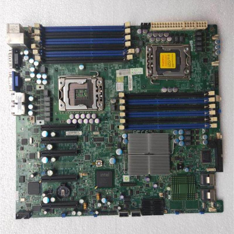 超微 X8DT6-F 双路X58 1366针 至强 服务器主板 X58芯片 SAS