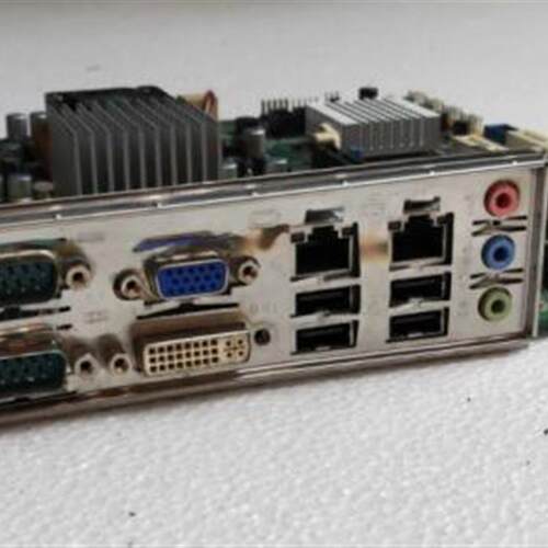 CA331 T3100集成CPU 双网卡 工控设备机主板 包好 实物图