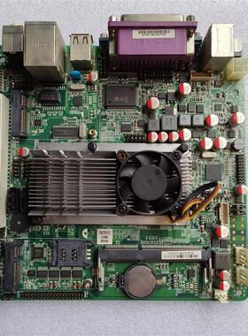 研域工控 ITX-M58-D56L/D57L D525集成CPU台式电脑工控 主板DDR3