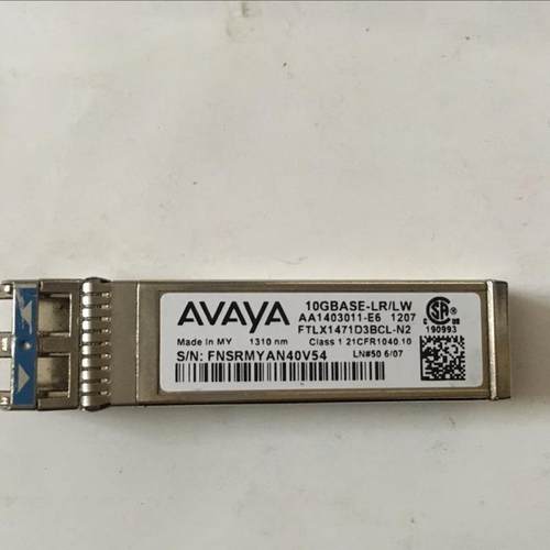 AVAYA/亚美亚 10GBASE-LR/LW AA1403011-E6 FTLX1471D3BCL-N2