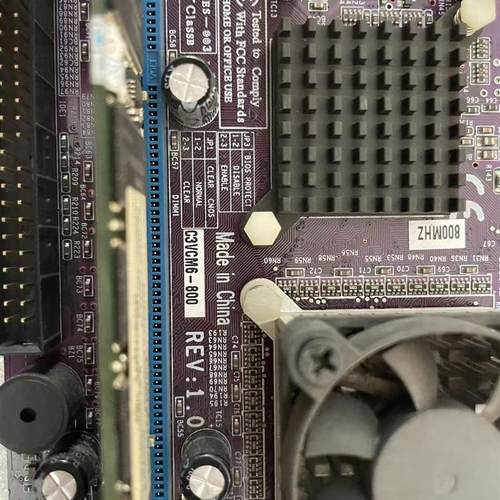 精英C3VCM6-800m/1G C3VCM6 集成CPU台式电脑工控机 ITX迷你主板