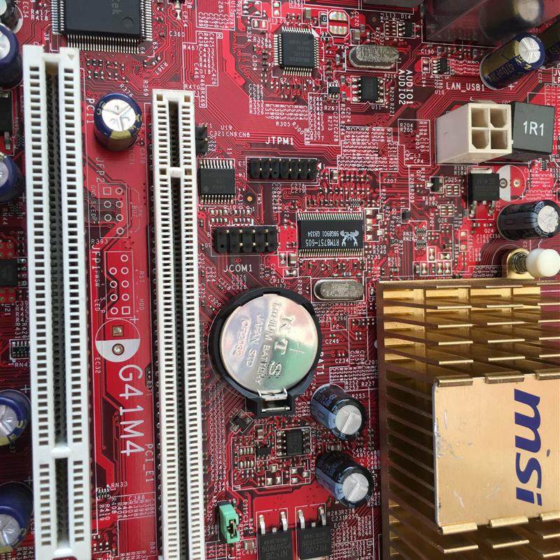 微星G41M4 支持775针/DDR2内存集显主板