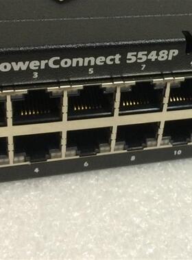戴尔PowerConnect 5548p 48端口千兆PoE L3 3层交换机端口SFP +