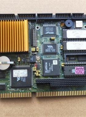 研华 PCA-6144S Rev.B2 B1 486 ISA半长工业台式机电脑主板 包好