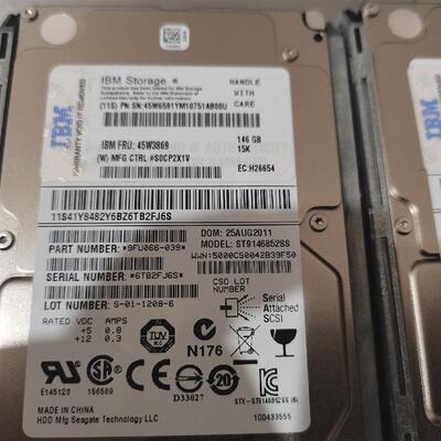 45W3869 IBM 硬盘146GB 15K 2.5 6G SAS DS8800 CCING14C 45W6591