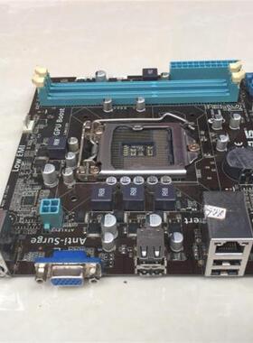 华硕P8H61-M LX3 PLUS R2.0集成显卡 全固态H61主板1155针CPU千兆