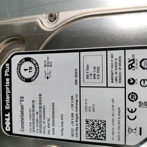DELL 1T 7.2K SAS  062VY2 62VY2  EQ存储硬盘 PS4100 6100