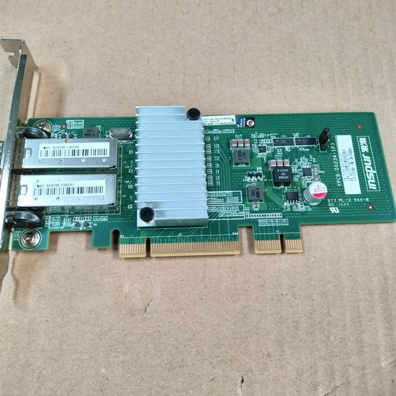 浪潮YPCB-00234-1P3 YZCA-00234-101双口万兆光纤网卡10GB 82599
