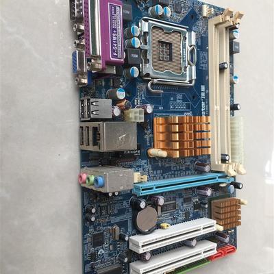 顶星F-G41MS+主板DDR3双槽VGA集显G41小板LPTCOM PCI