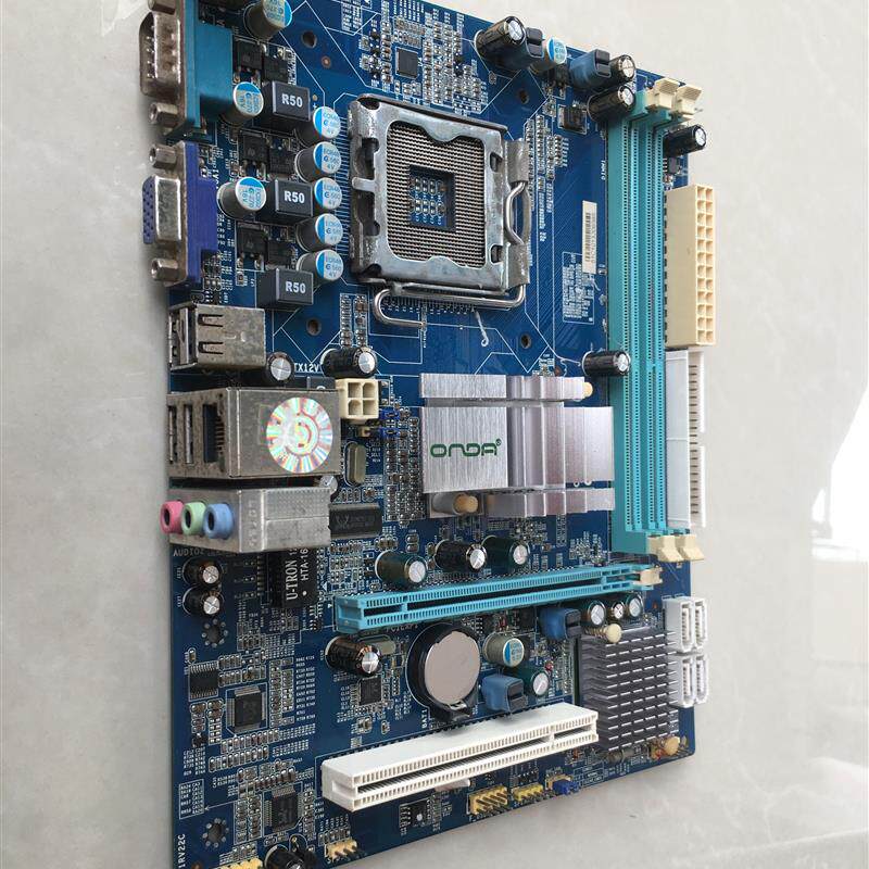 Onda/昂达 G41L Ver:3.00 DDR3内存接口 支持775针台式机主板