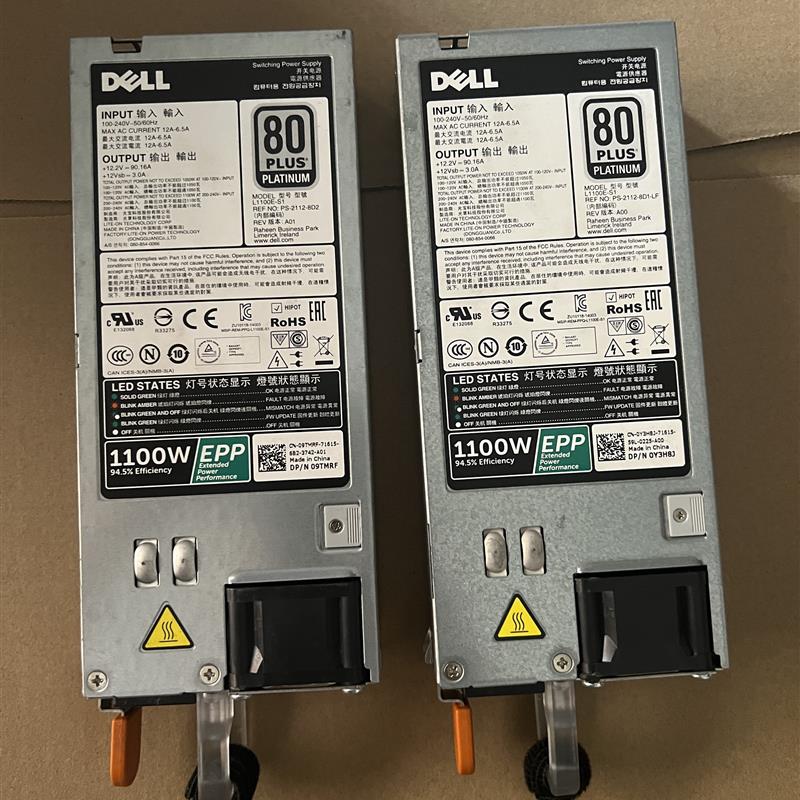 Dell/戴尔1100W EPP电源R630/R730XD/R930/R640/R740XD/T640漂亮
