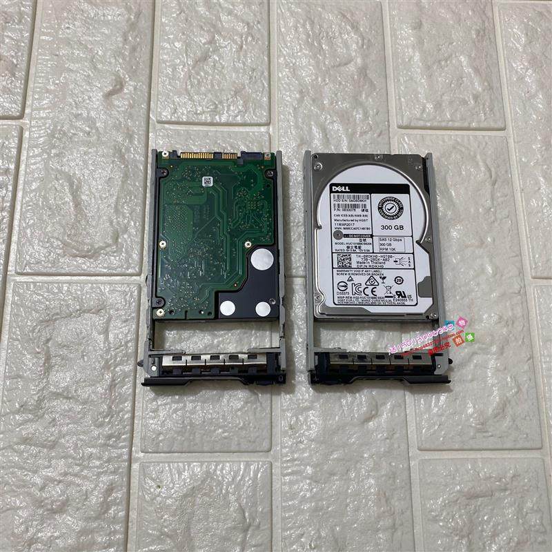 原装DELL 300G 12GB 2.5 10K SAS硬盘02M5JK 0YJ2KH RDKH0 03NKW7