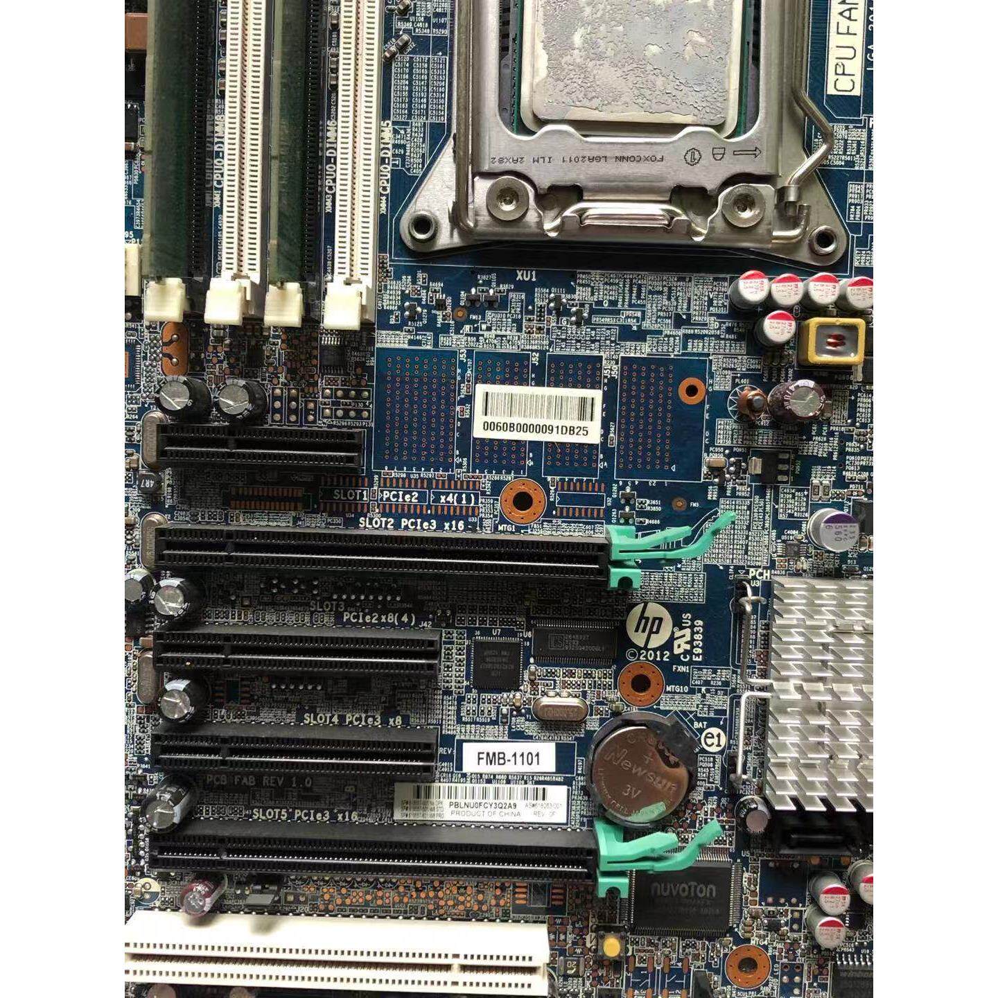 现货 hp/惠普z420 z620 x79主板fmb-1101 618263-002