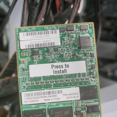 IBM X3650M4服务器阵列卡 适用M5110原装1GB缓存带电池 46C9029