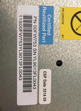 IBM P6 570 1600W 电源 00FW753