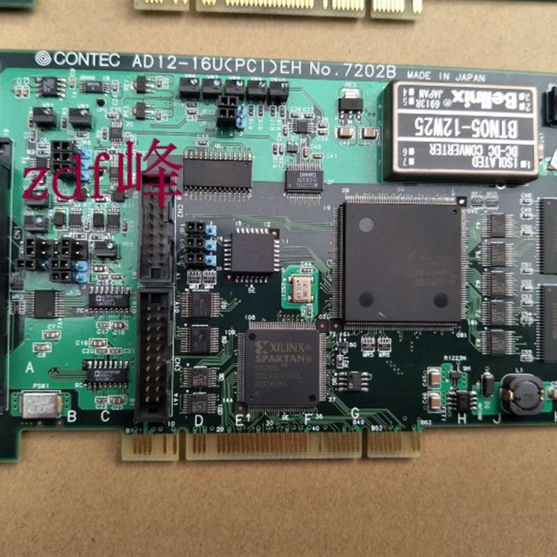CONTEC 康泰克 AD12-16U(PCI)EH NO.7324B NO.7202B 数据采集卡