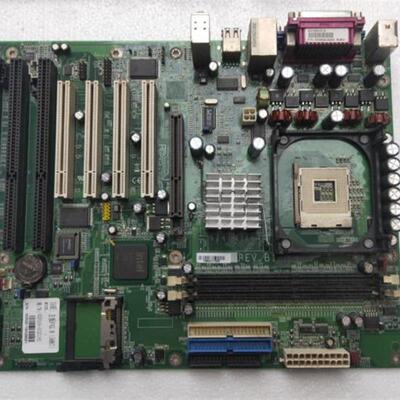 DFI G4V620-B-G-U 845G台式机电脑主板集成显卡4个PCI 3个ISA槽