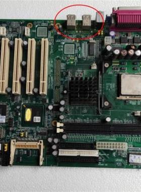 研华AIMB-740V Rev.B1 AIMB-740VE 台式机工控主板 2个ISA插槽