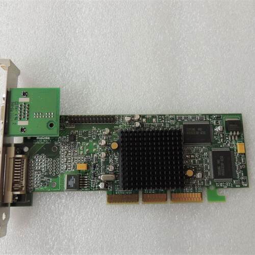 现货~迈创 MATROX G550 32MB 显卡G55+ MDHA32DB AGP设备机显卡