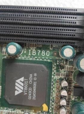 台湾广积 IB780 IB-780电脑工控机主板支持双网卡 送CPU