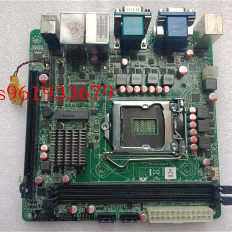 ITX-P110 VER 1.0 1151针台式电脑工控迷你小主板双网卡 DDR3 - 实物图