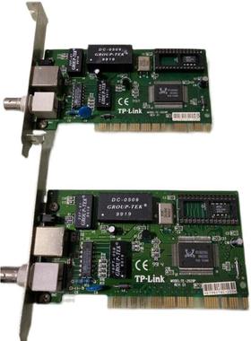 TP-LINK TE-2029P PCI RTL8029AS  同轴 电缆 接口 BNC 网卡 现货