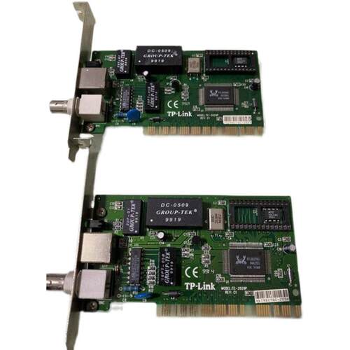 TP-LINK TE-2029P PCI RTL8029AS  同轴 电缆 接口 BNC 网卡 现货