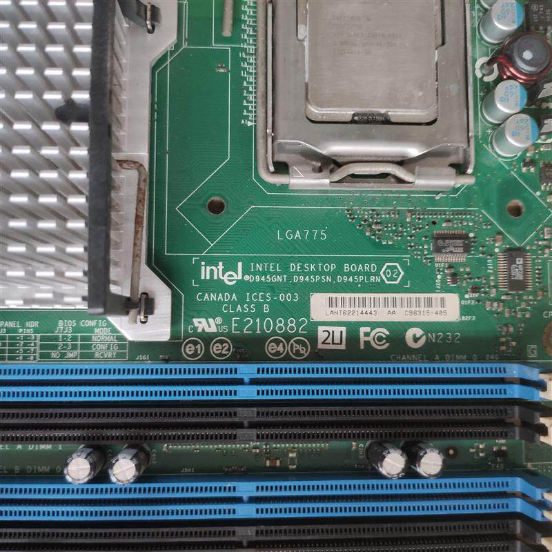 英特尔D945GNT D945PSN D945PLRN主板,集成显卡网卡大板