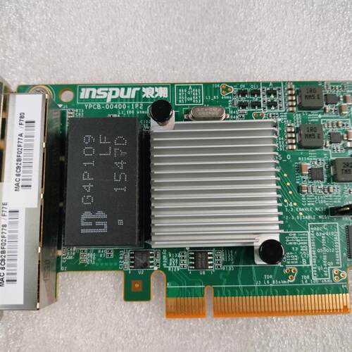 浪潮M4 M5YZCA-00400-101 PCI-E8X 4口千兆网卡Intel i350-T4