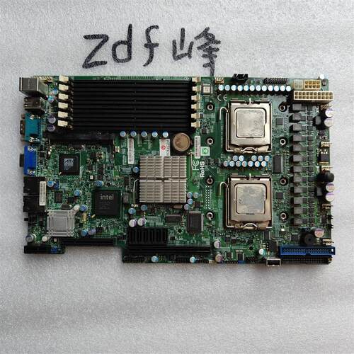 SUPERO超微 X7DCU REV 1.02 宝利通双路771针服务器主板 支持54CP