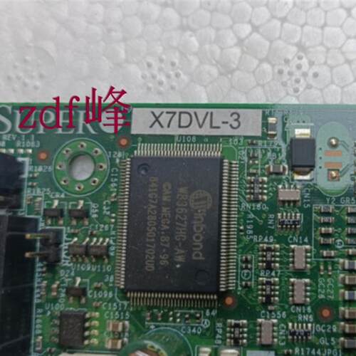 超微X7DVL-3 REV 1.1双路771服务器主板5000V芯片组支持SAS E54