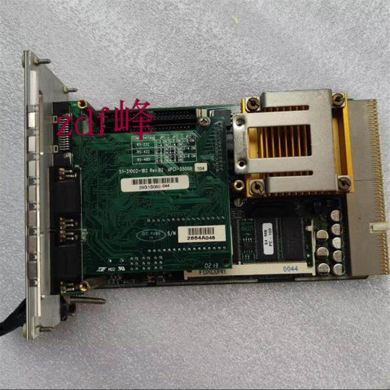 凌华cPCI-3500A/X REV.B1 工业工控设备机电脑主板51-31002-1B2