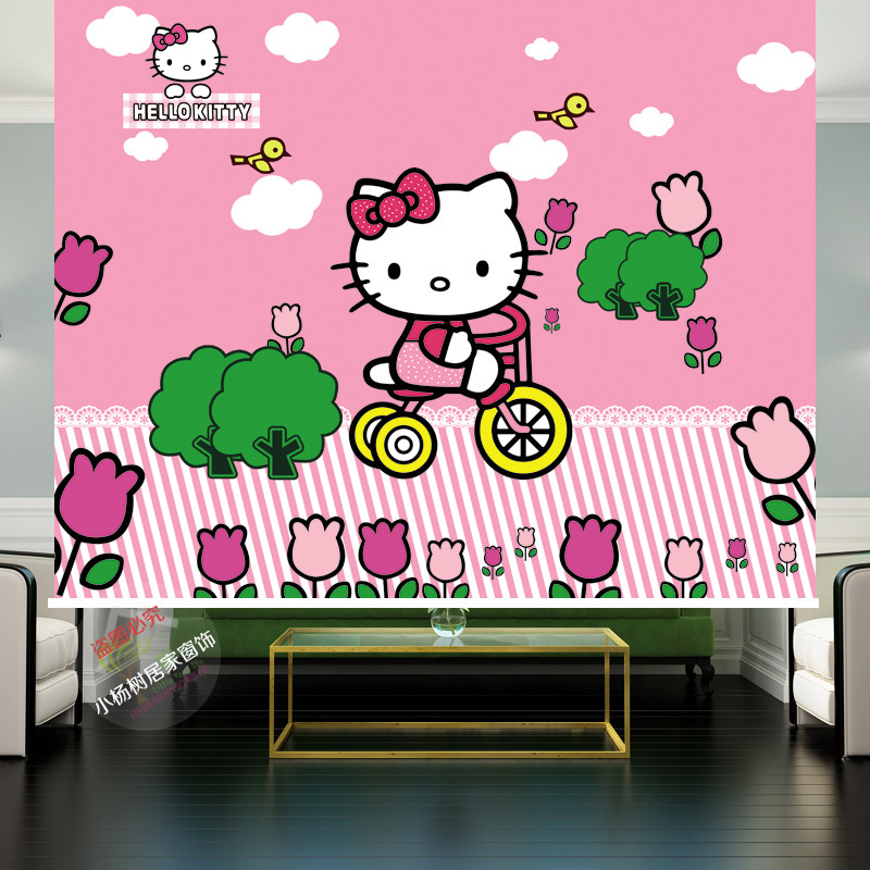 Pink Cartoon hello kitty Cat Cartoon children princess Rolling curtain children bedroom curtain beaded curtainin the Home Fabric , Curtains and curtain accessories , Rolling  category - from Buy2taobao.com to provide professional Taobao agent buy service