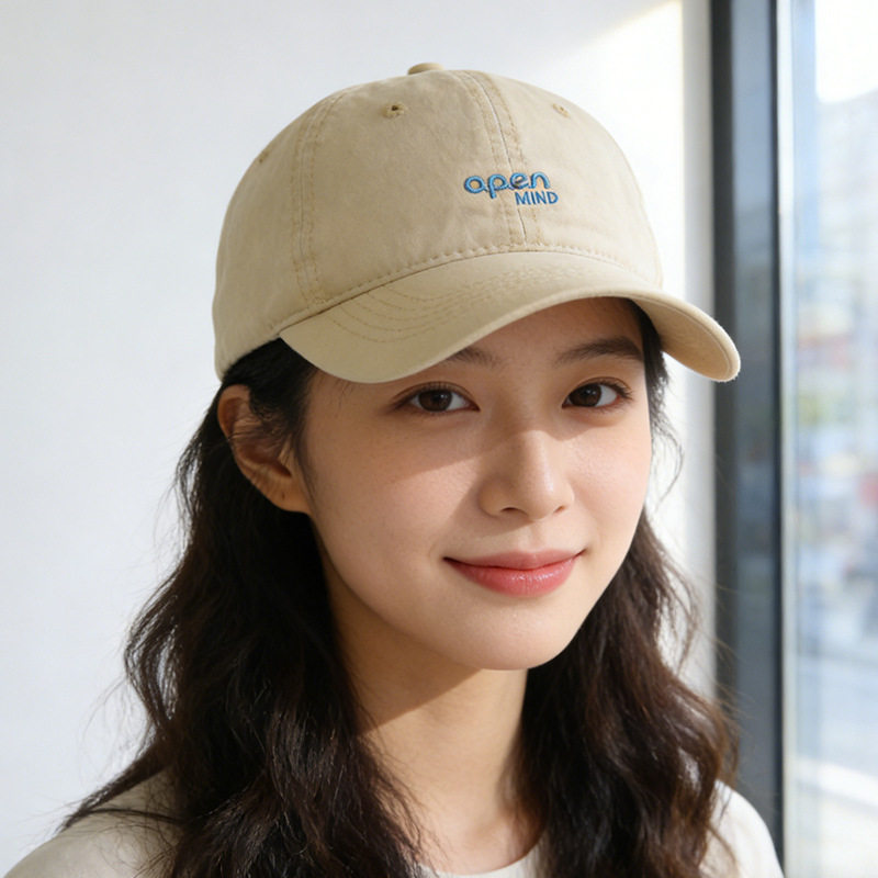 棒球帽子女款2026新款韩系百搭氛围感鸭舌帽显脸小大帽檐遮阳防晒