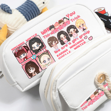 aespa女团粉丝周边专辑同款 智敏宁艺卓吉赛尔应援学生笔袋文具袋