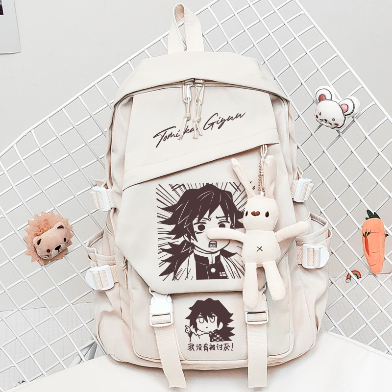 鬼灭之刃富冈义勇周边双肩书包