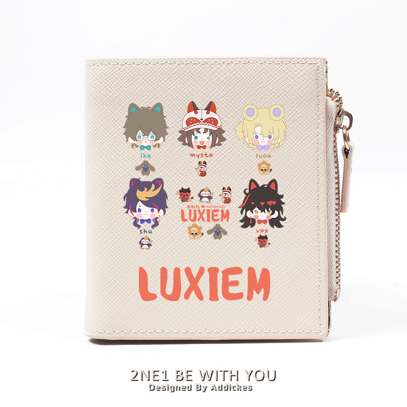 luxiem同人周边钱包零钱包女学生
