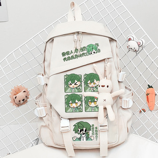 邪神墨然周边同人魔王动漫社二次元初高中学生大容量双肩书包背包