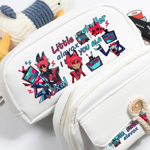 地狱客栈动漫周边沃克斯阿拉斯托voxal电鹿同人谷笔袋文具袋收纳