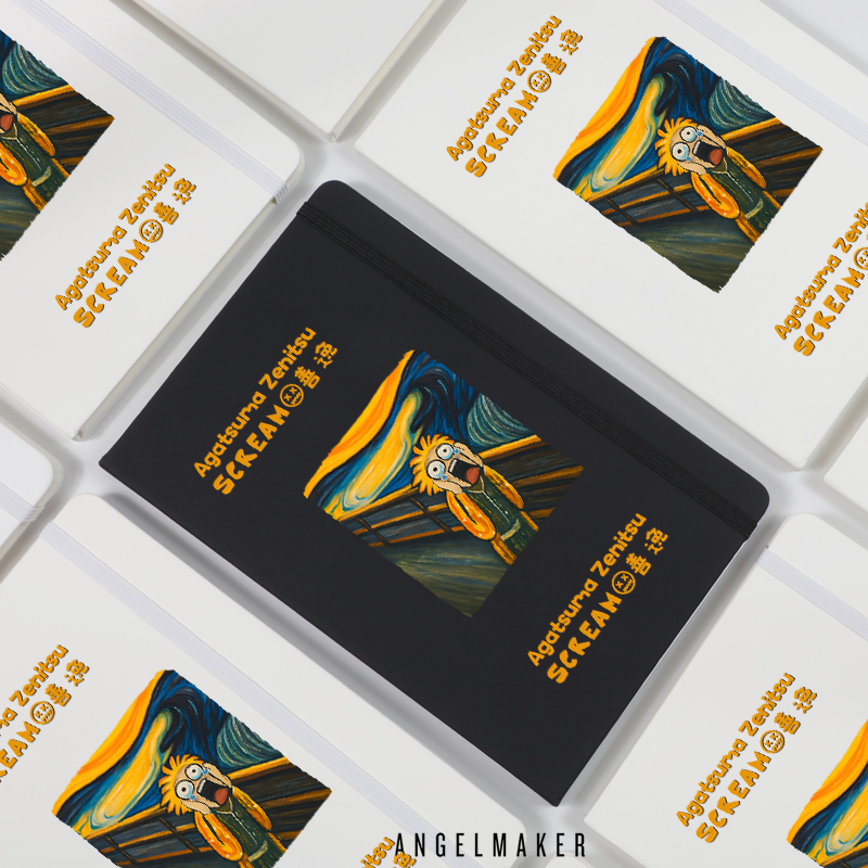 我妻善逸呐喊联名笔记本记事簿