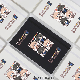 Sherlock神探夏洛克周边 卷福华生 福华cp同人二次元笔记本记事簿