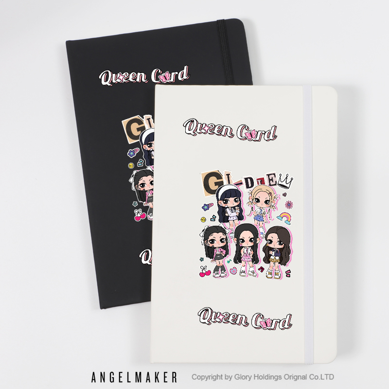 gidle女娃QueenCard周边笔记本