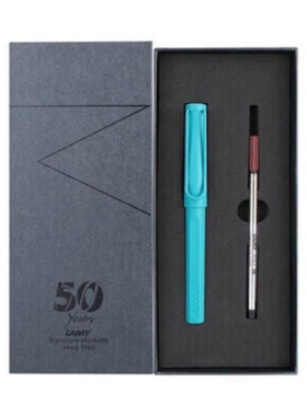 凌美LAMYsafari狩猎者宝珠笔50周商务礼盒签字笔德国高档男女送礼