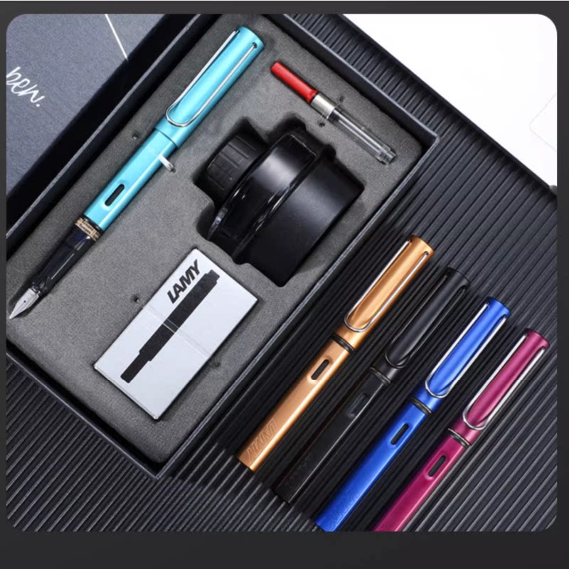 LAMY凌美钢笔德国恒星系列墨水礼盒男女高档商务办公送礼刻字