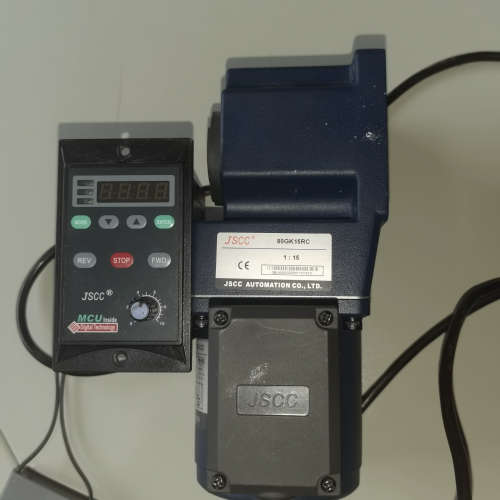 JSCC调速电机，80TP10GV22+直角减速箱（80GK