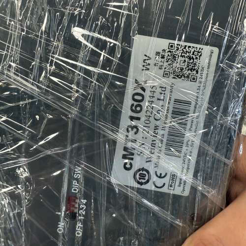 威纶触摸屏CMT3160X，24VDC供电，功耗1.3A。全