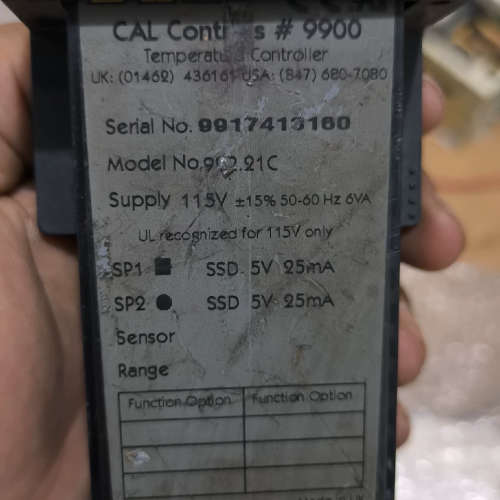 CAL ContrOIS#9900温控器  992.21C